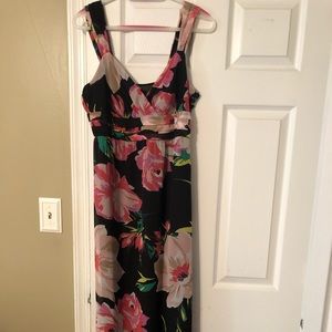 Ann Taylor floral maxi dress